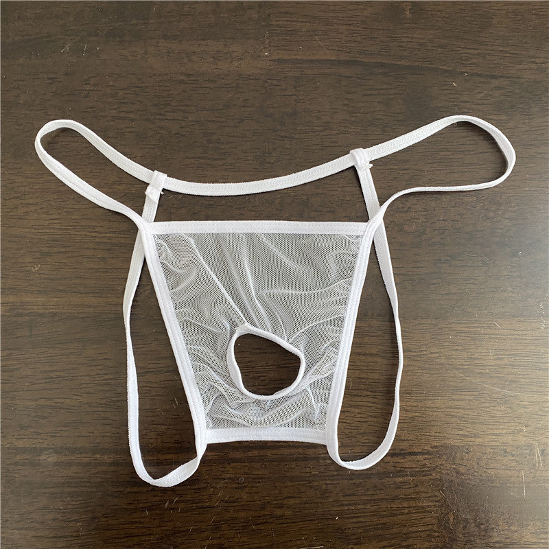 Men's Sexy Transparent Thong Underwear (Wholesale)
