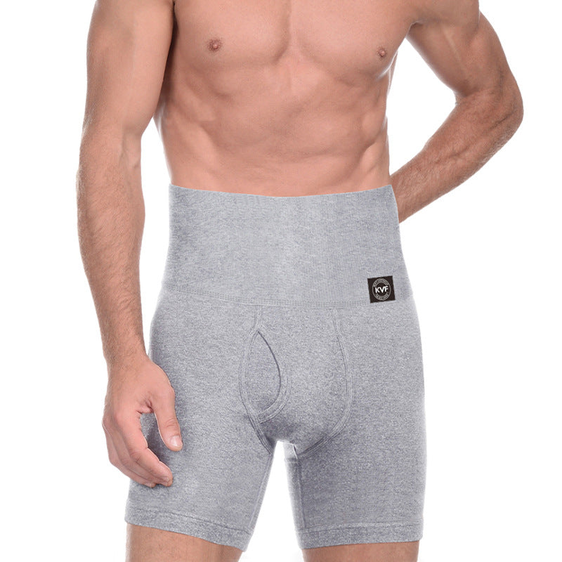 High-Waisted Men's Sexy Boxer Shorts