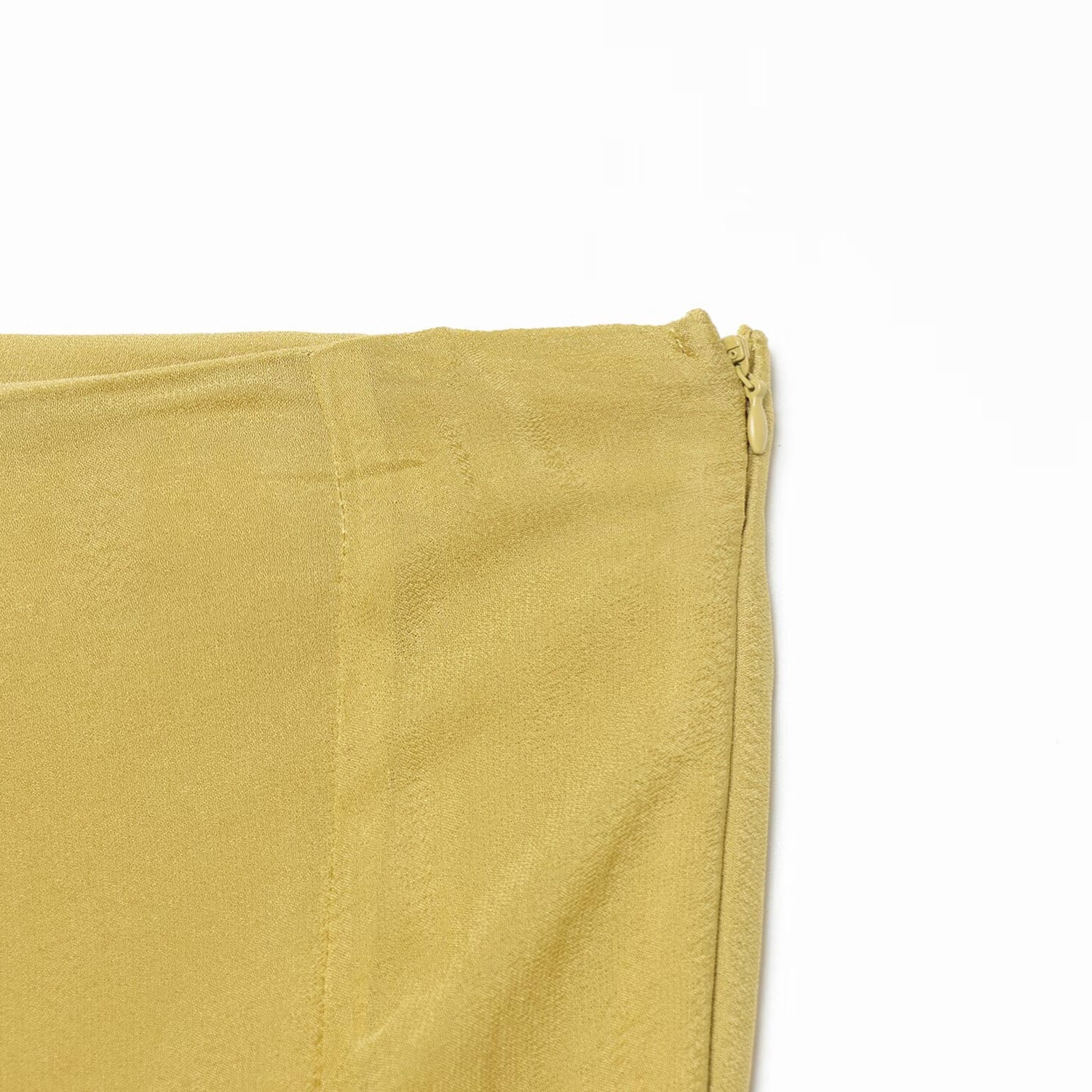 French lazy style versatile flowing long skirt