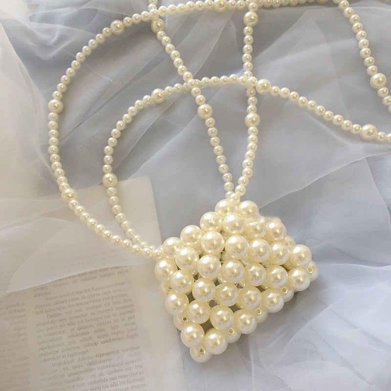Braided Beaded Mini Coin Purse for Women
