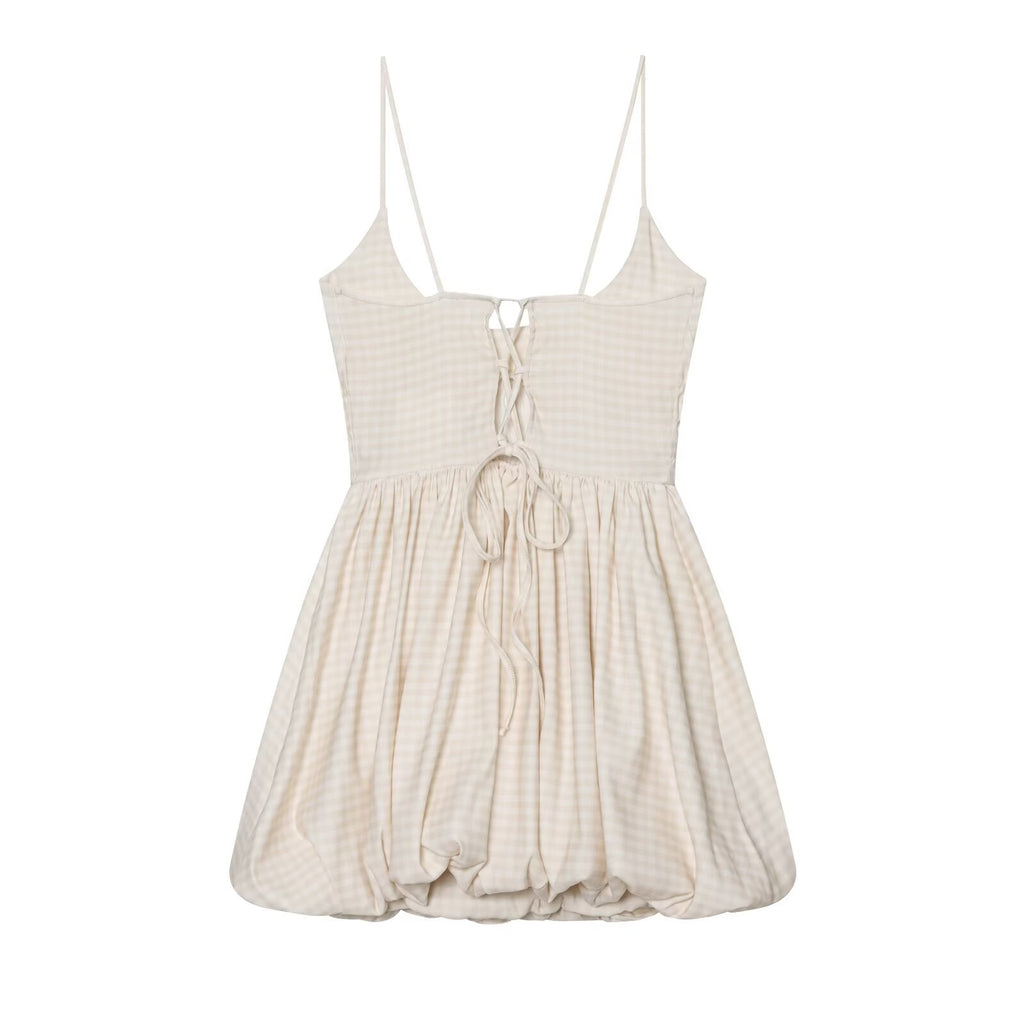 Sweet and spicy style balloon patterned dress