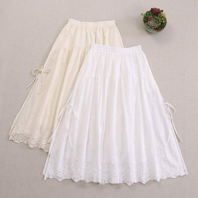 Lace loose skirt