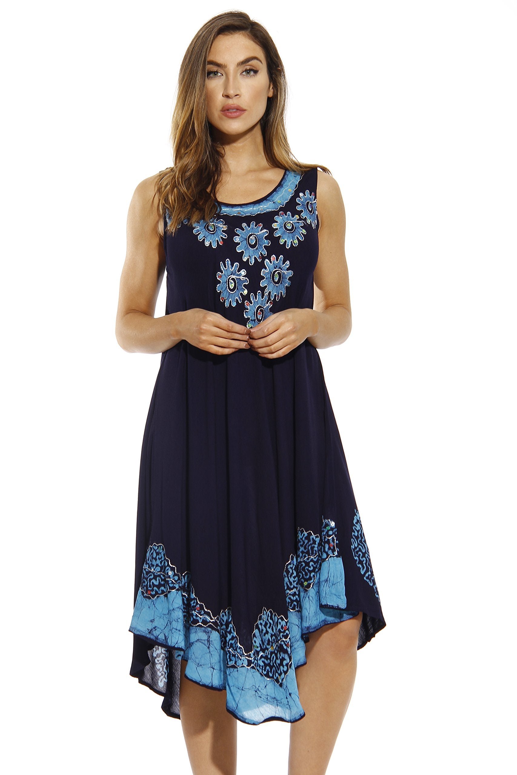 Riviera Sun Dress / Dresses for WomenNavy / BlueSmall