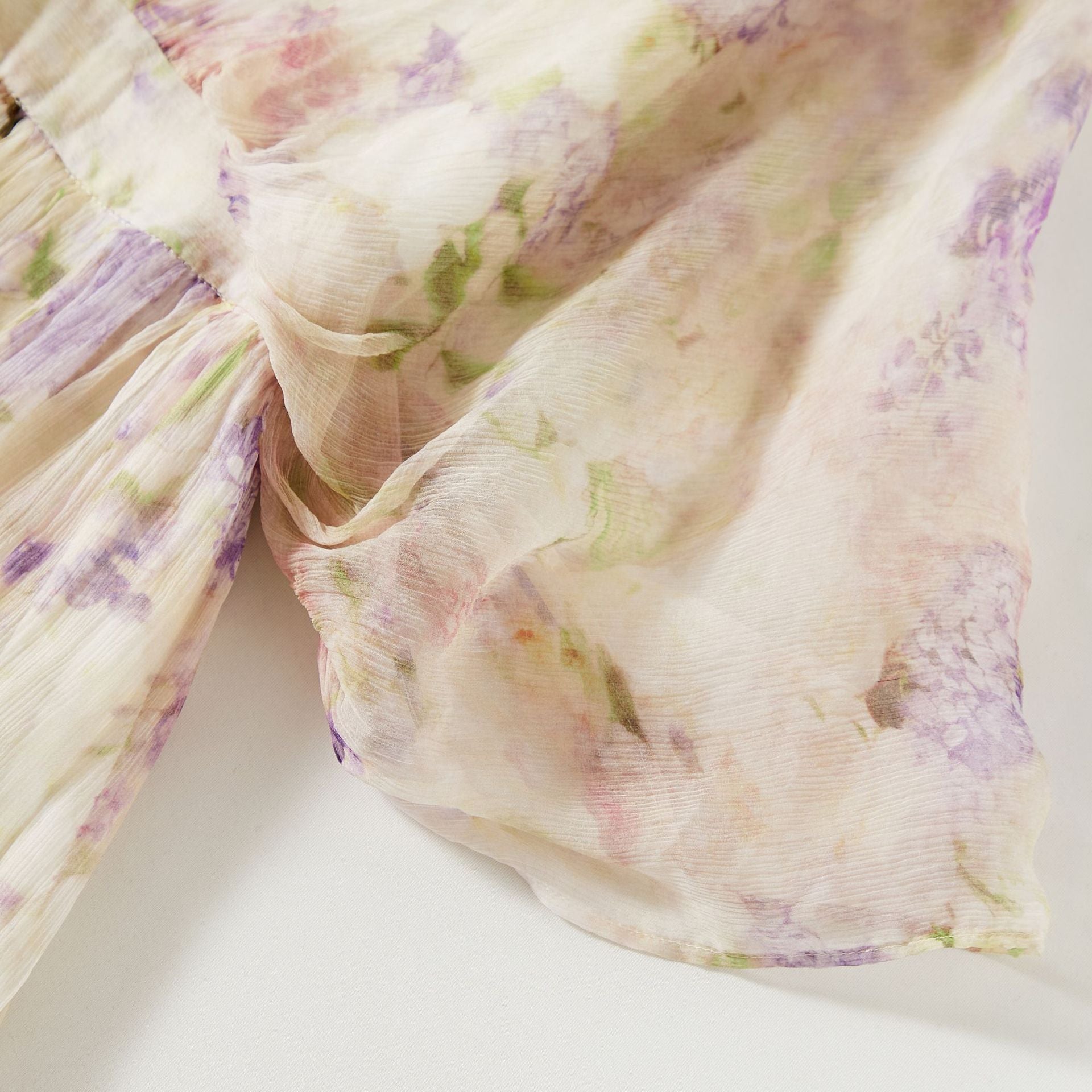 Elegant Silk Dress for Women, Floral Print, Chiffon, Long Beach Dress  Satin Fabric, Summer Dress