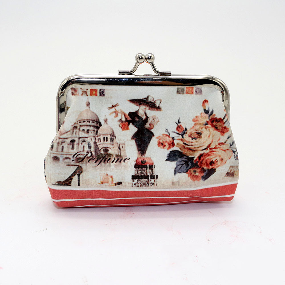 Cute Digital Printed Coin Purse for Ladies