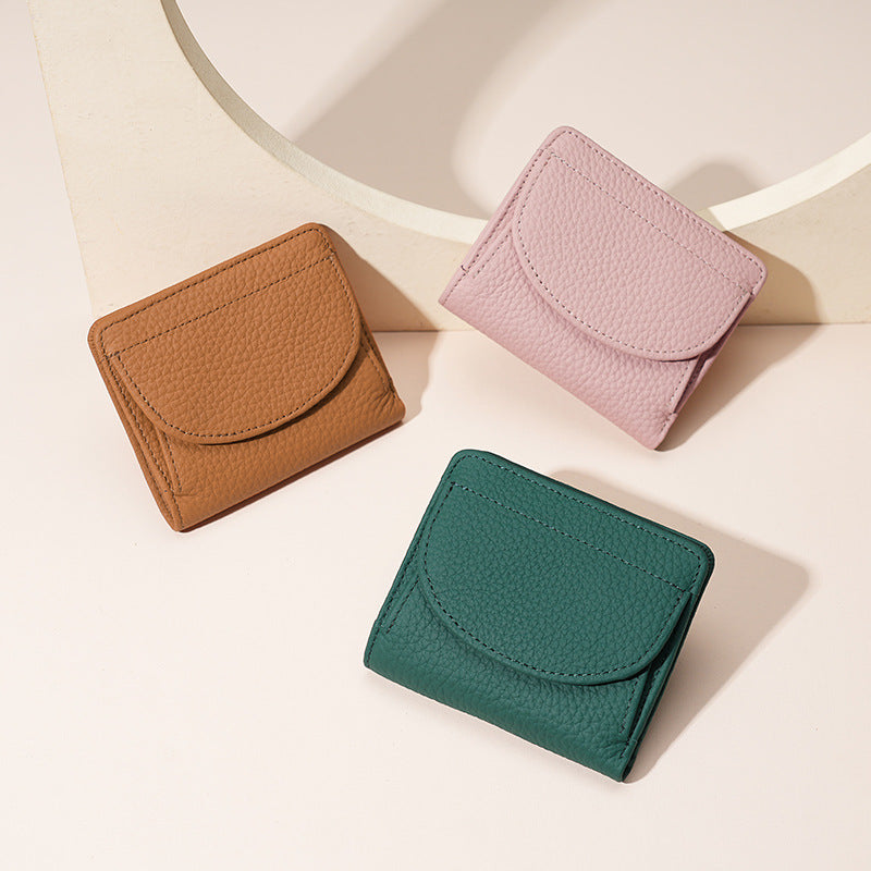 Japanese Style Women's Leather Purse