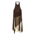 Spicy Girl Asymmetric Splicing Dress