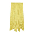 Versatile pleated effect mid length skirt
