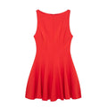 Pure Desire Wind Wide Swing Short Sleeveless Dress