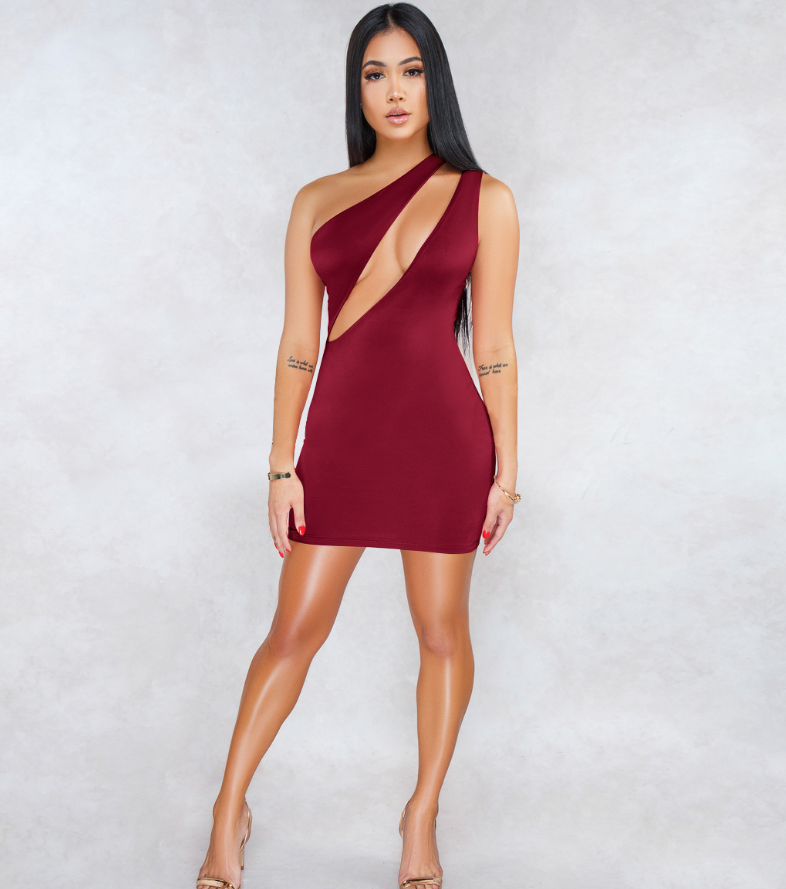 One-Shoulder Sexy Dress Collection