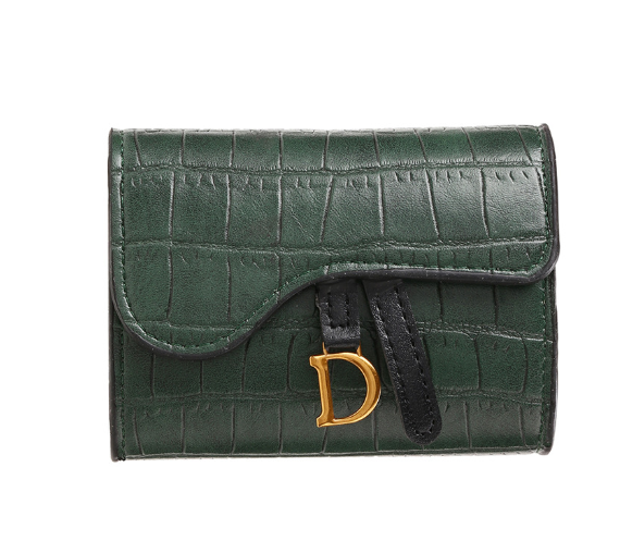 Women's Small Leather Wallet - Fashion Brand Purse