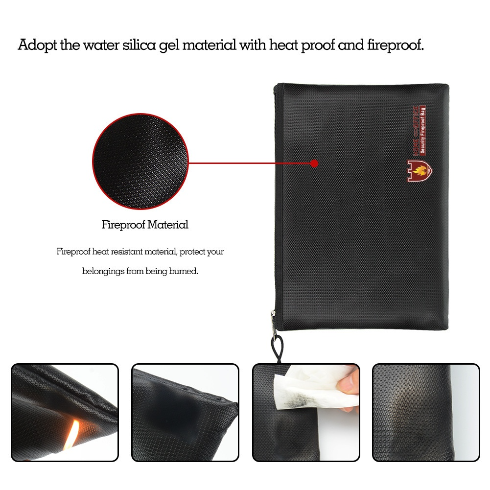 Fireproof and Waterproof Protection Purse