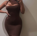 Women’s Sexy Halter Neck Dress