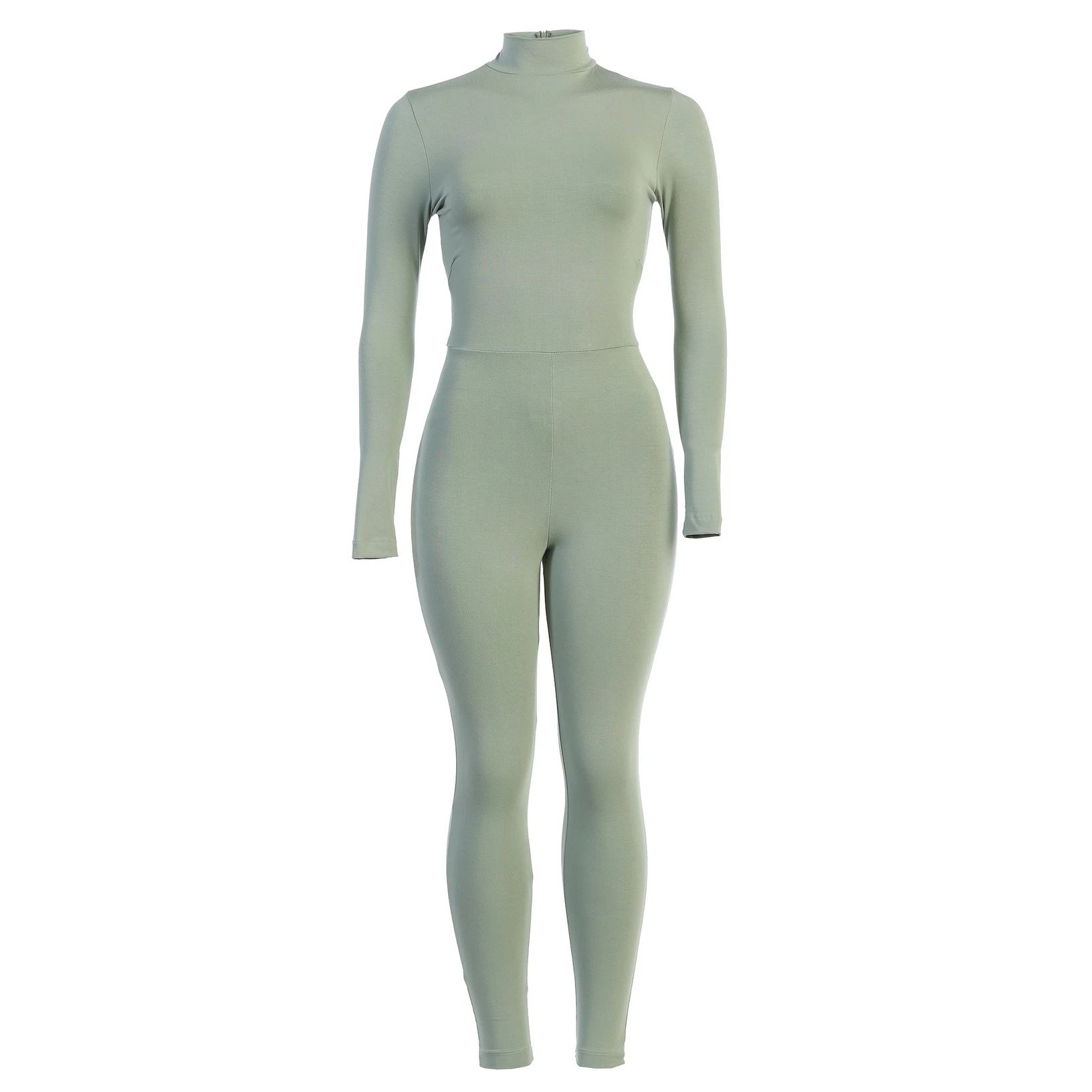 Solid Color Sexy Tights Women's Jumpsuit