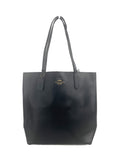Coach (CP037) Leather Black Thea Tote Shoulder Purse