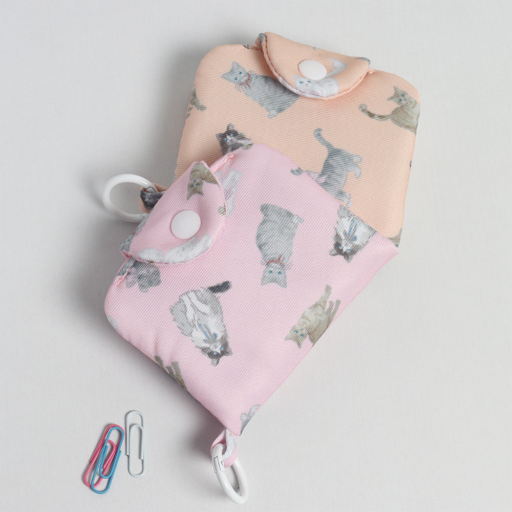 Cute Canvas Coin Purse for Students (Everyday Use)