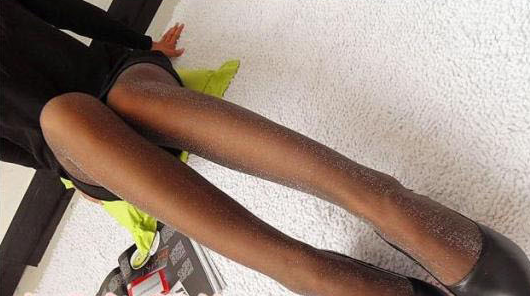 Colorful Silver Thread Stockings - Sexy Pantyhose