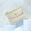 Multifunctional Zipper Coin Purse with Card Slots