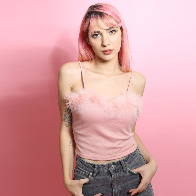 Sexy Velvet Camisole Top