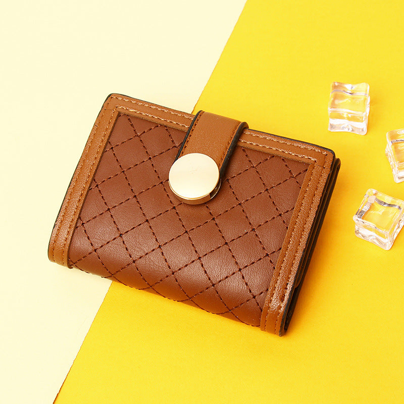 Compact Multi-Card Holder Coin Purse for Students