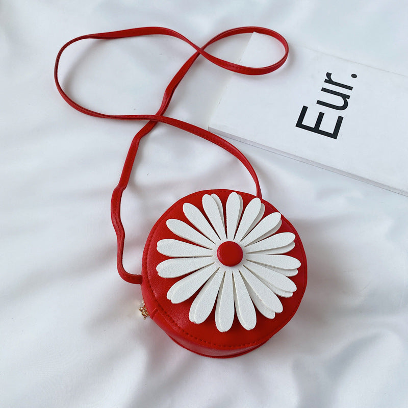 Children's Coin Purse Flower Shoulder Bag