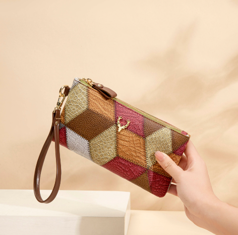 Large Capacity High-end Leather Purse for Girls