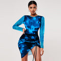 Sexy Mesh Strap Women's Dress