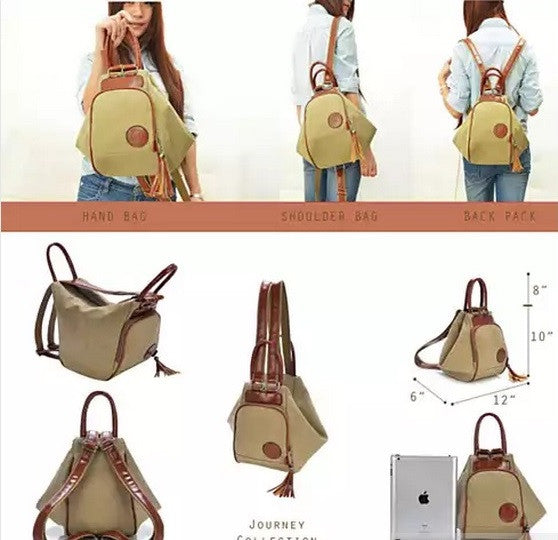 Jet Setter Journey Convertible Backpack / Purse