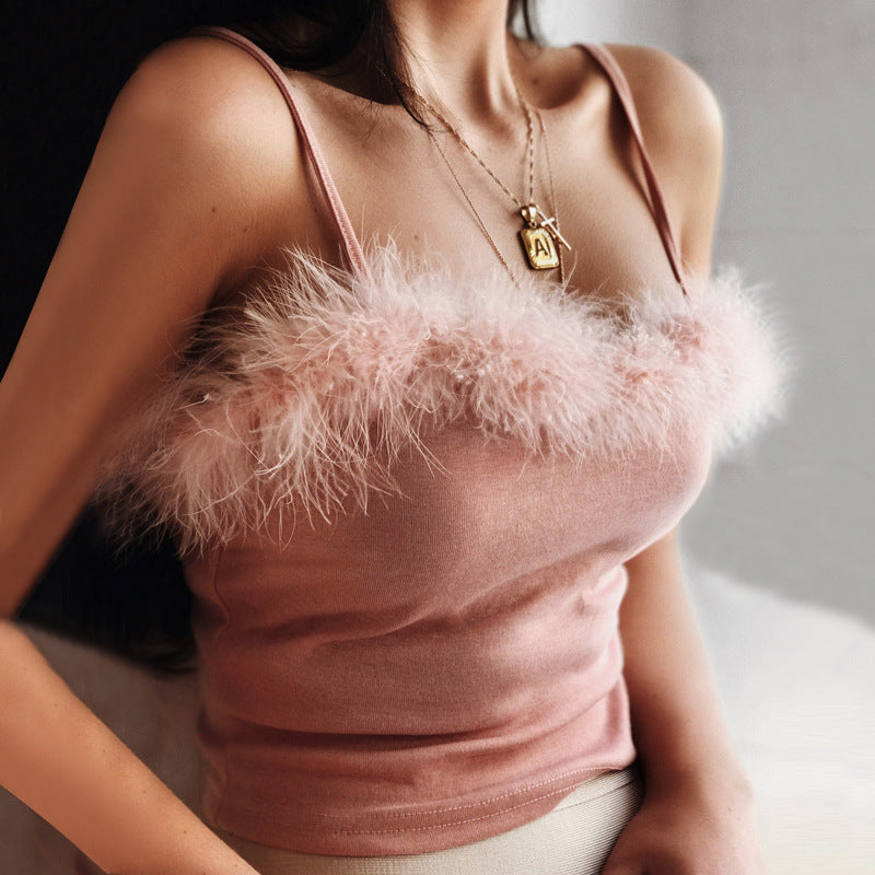 Sexy Velvet Camisole Top