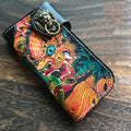 Handmade Cowhide Treasure Purse Wallet