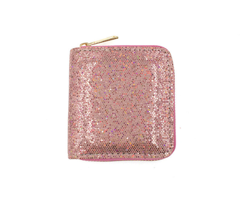 Children's Short Wallet and Coin Purse with Clip