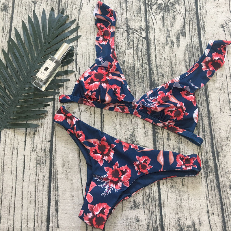 Printed Bikini Swimsuit - Sexy Swimwear