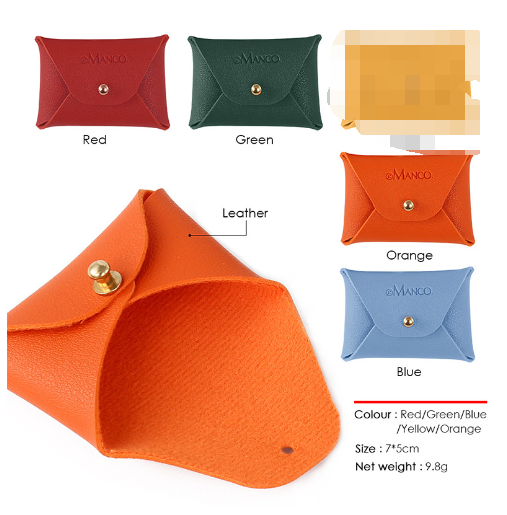 Fashionable Leather Coin Purse and Small Jewelry Box