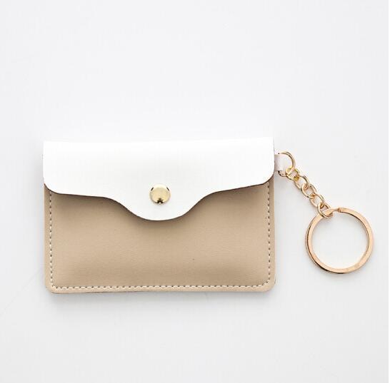 Casual Keychain Coin Purse with Keyring