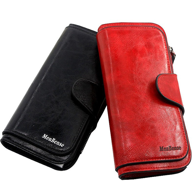 Tri-fold Women's Coin Purse and Wallet