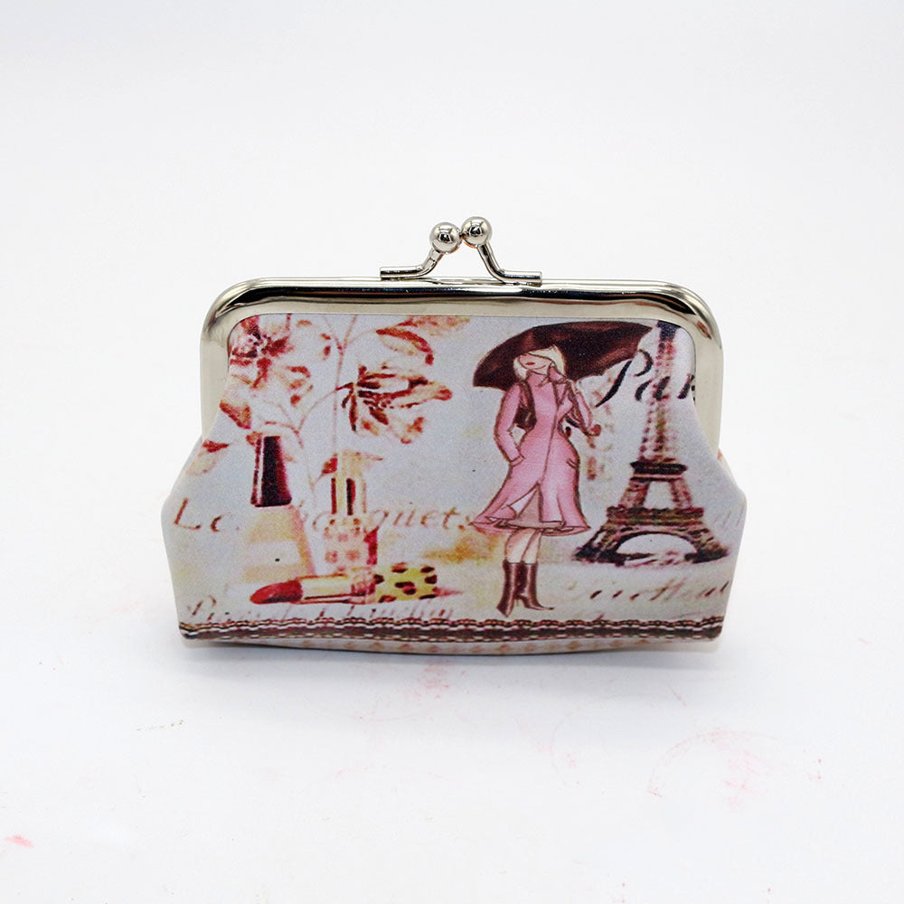 Cute Digital Printed Coin Purse for Ladies