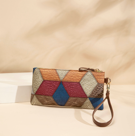 Large Capacity High-end Leather Purse for Girls
