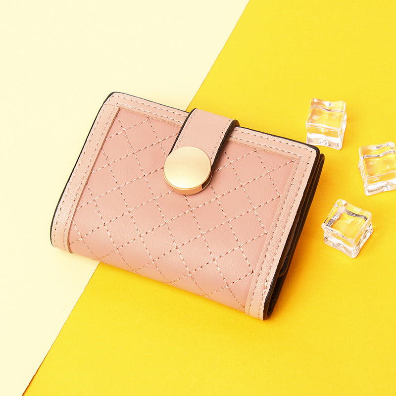 Compact Multi-Card Holder Coin Purse for Students