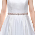 HONGMEI Wedding Belt for Bride Dresses Bridesmaids Bridal Sashes Accessorie with Rhinestone