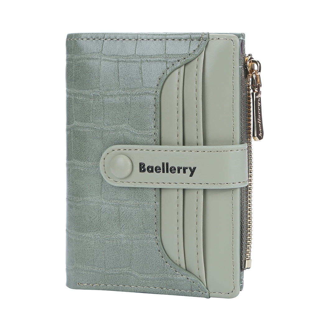 Women's Purse with Short Multi Card Slots