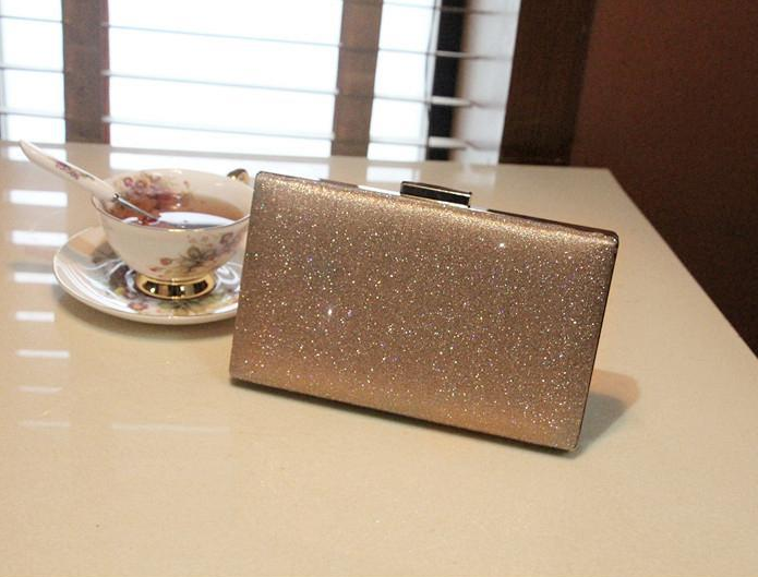Evening Clutch, Party Bag, Chain Small Purse
