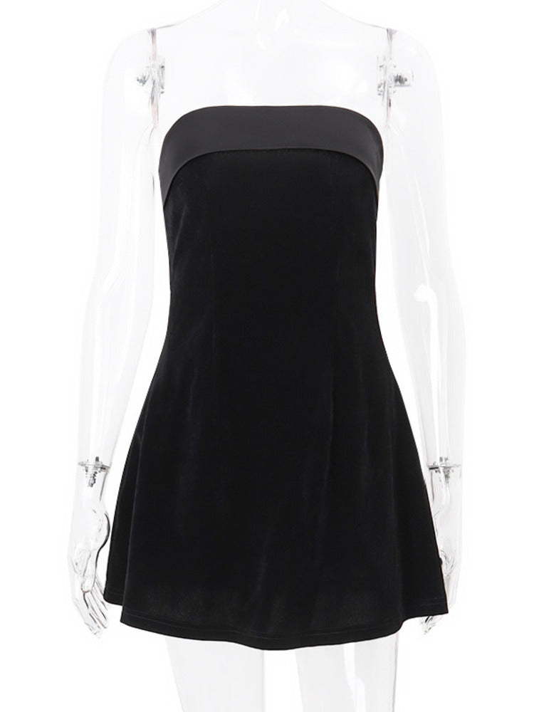 Strapless Backless Sexy Mini Dress for Women