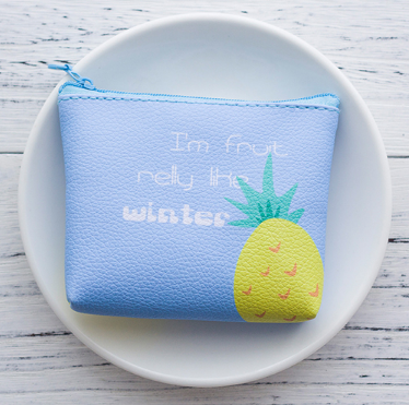 Creative Cartoon Zipper Coin Purse Wallet
