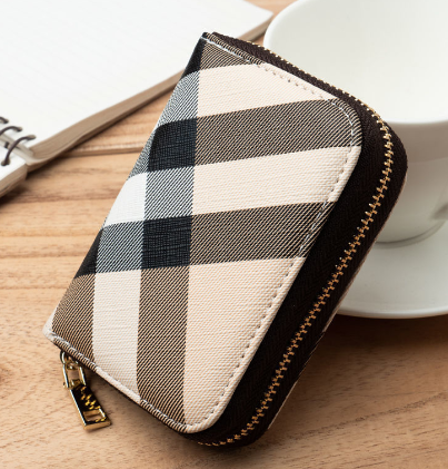 Women's Large Capacity Zipper Credit Card Holder Purse