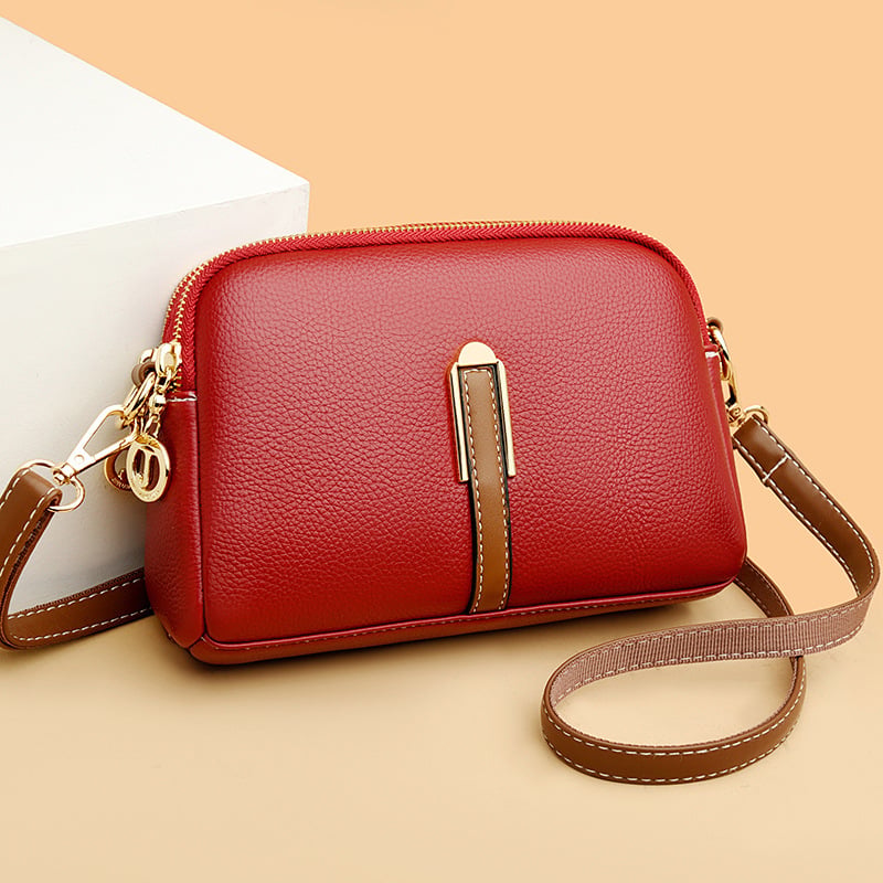 Simple Shell Shoulder Bag and Coin Purse Messenger