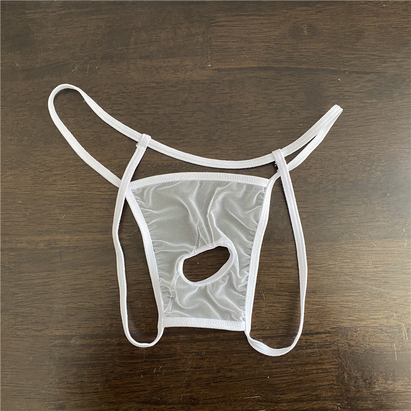 Men's Sexy Transparent Thong Underwear (Wholesale)