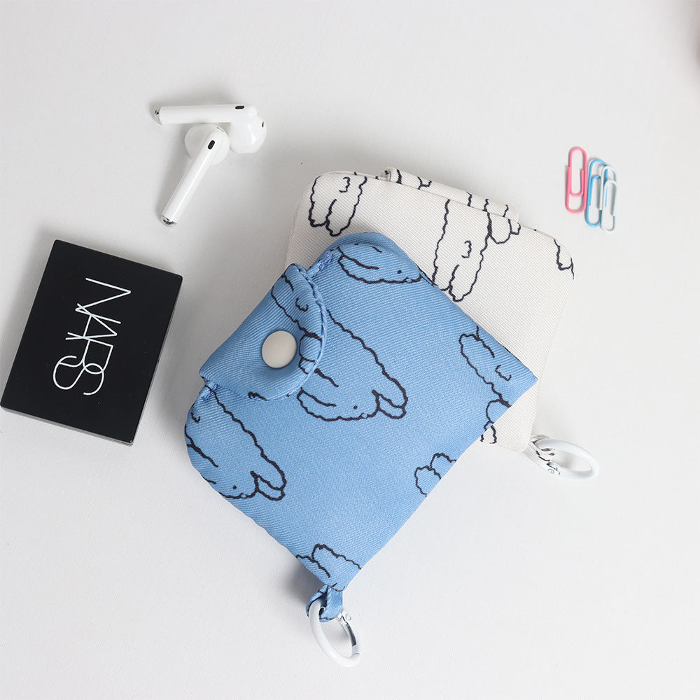 Cute Canvas Coin Purse for Students (Everyday Use)