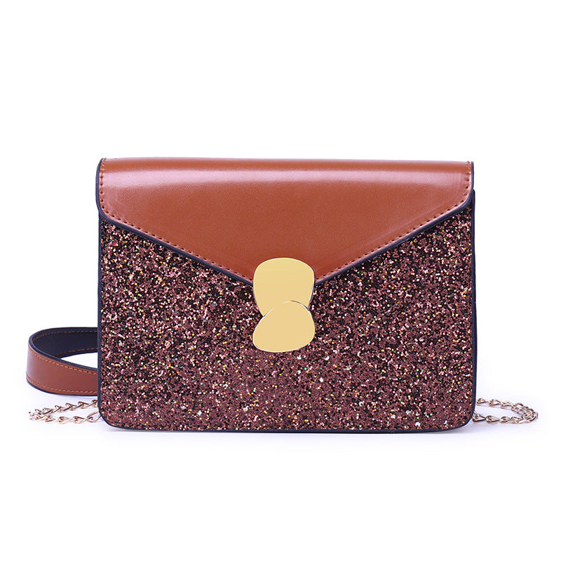 Sequin Shoulder Bag Crossbody Small CK Women’s Purse