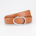 Men's and Women's Genuine Leather Summer Belt for Dresses