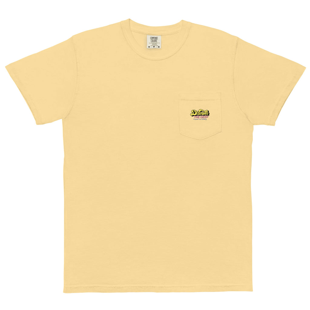 Discover the Deep Deep-sea Jellyfish Pocket T-shirt